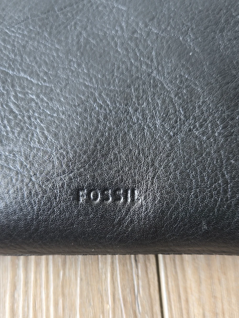 Fossil Full Zip Multicolor Studded Leather Wallet